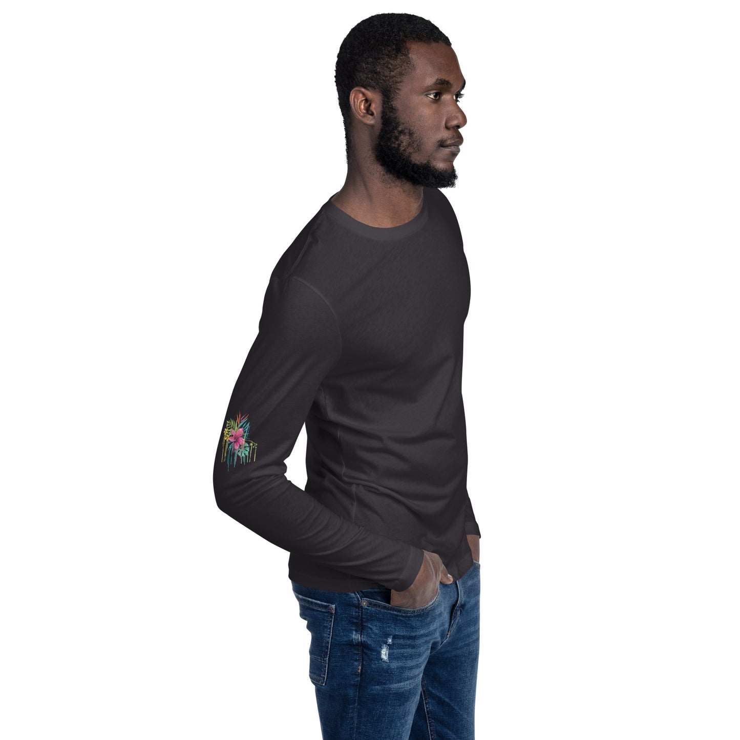 Long Sleeve Fitted Crew