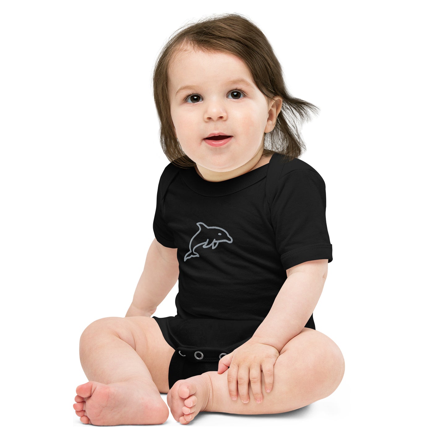 Baby short sleeve one piece (Embroidery)