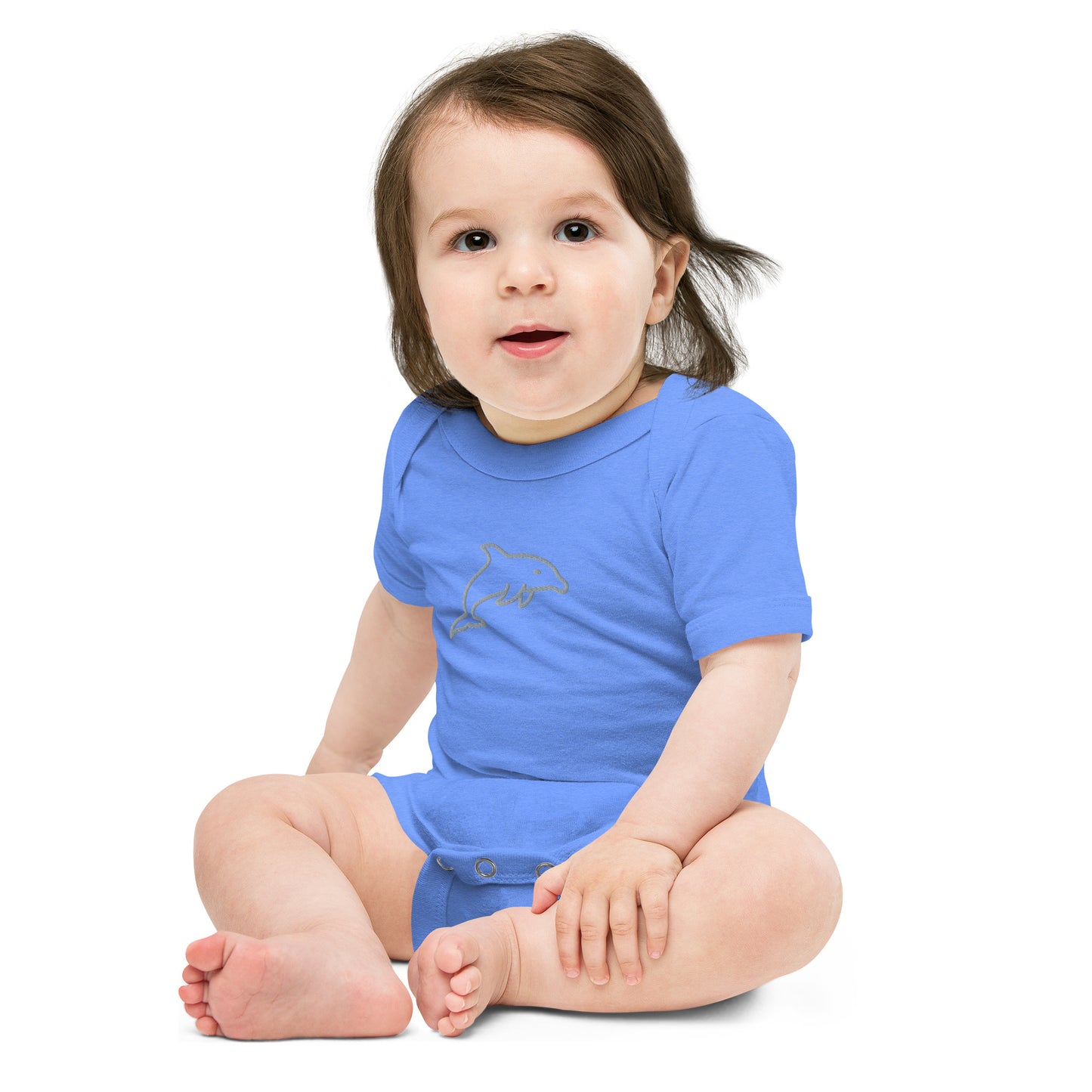 Baby short sleeve one piece (Embroidery)