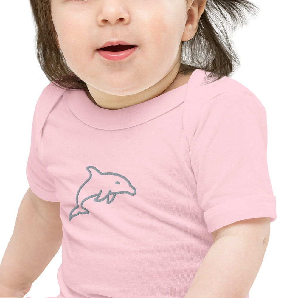 Baby short sleeve one piece (Embroidery)