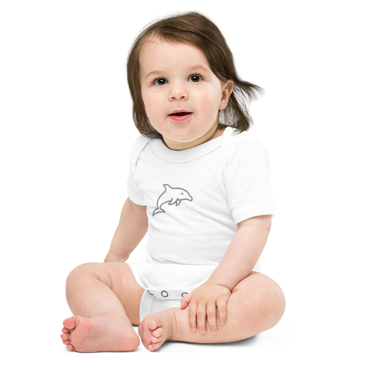 Baby short sleeve one piece (Embroidery)