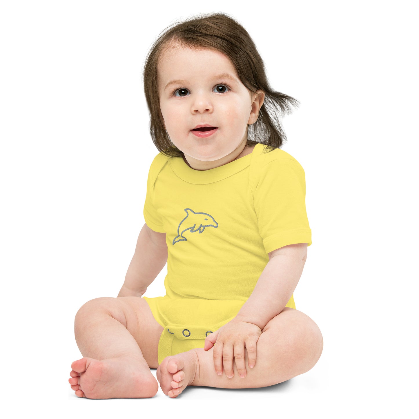 Baby short sleeve one piece (Embroidery)