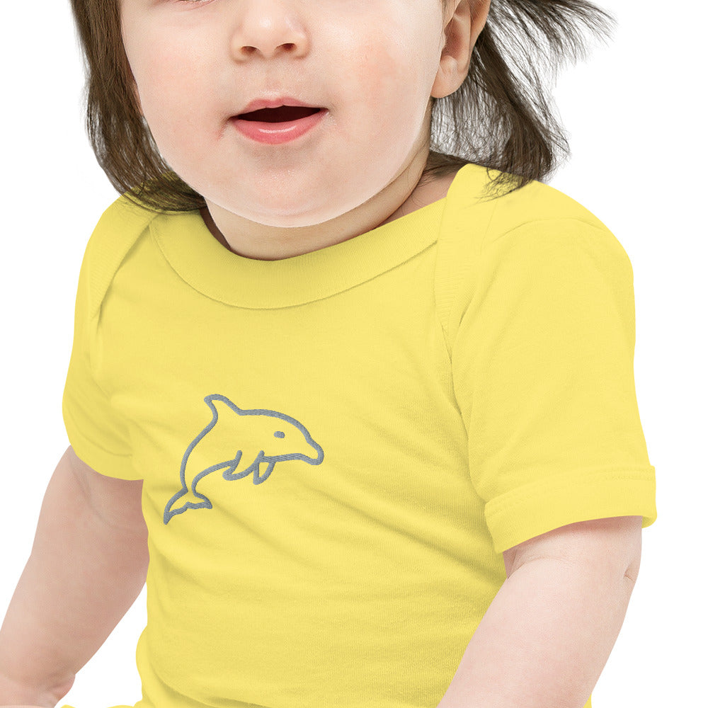 Baby short sleeve one piece (Embroidery)