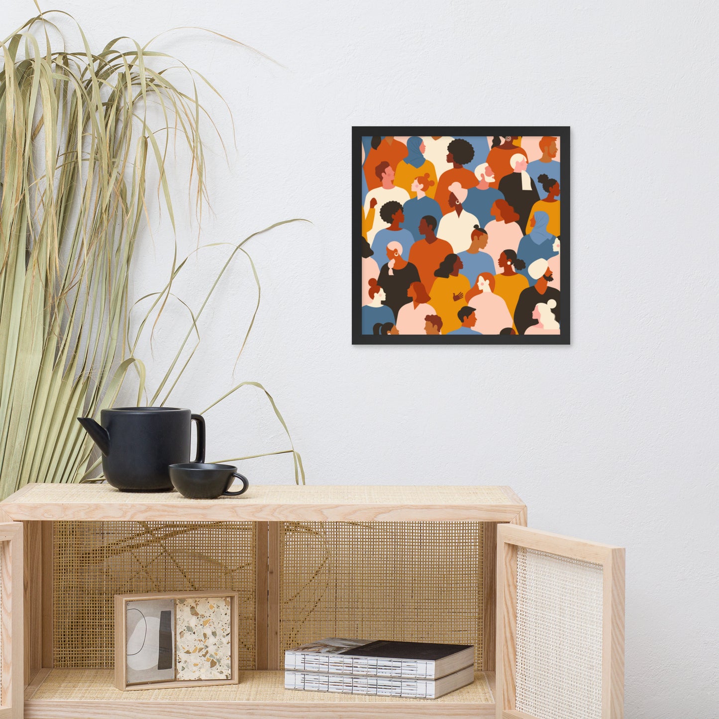 Enhanced Matte Paper Framed Poster (in)