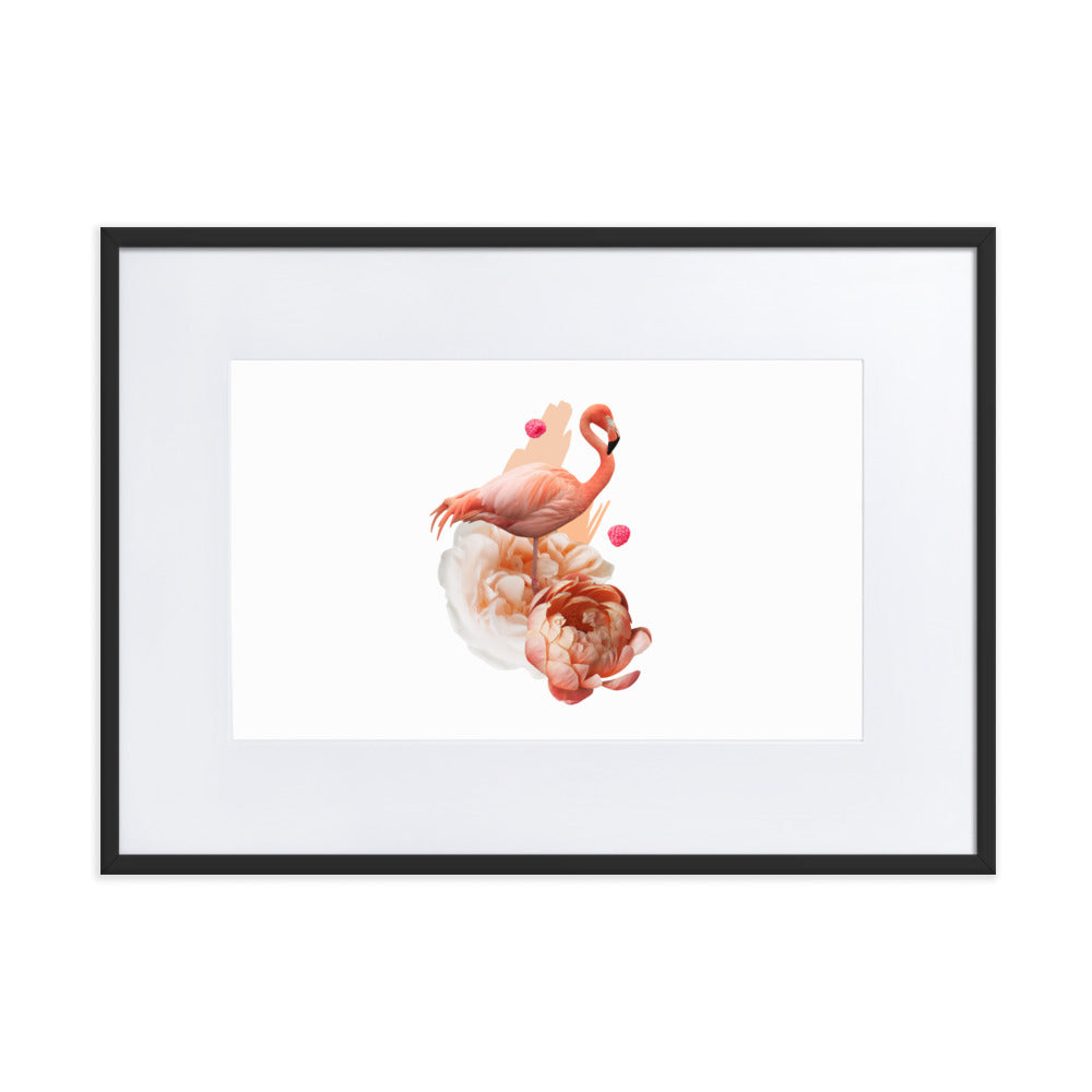 Matte Paper Framed Poster With Mat