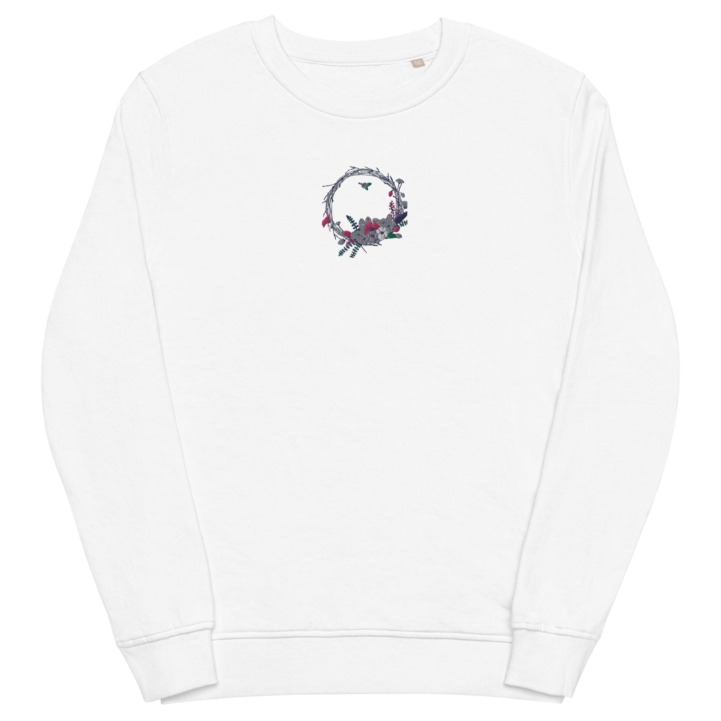 Unisex organic sweatshirt (Embroidery)