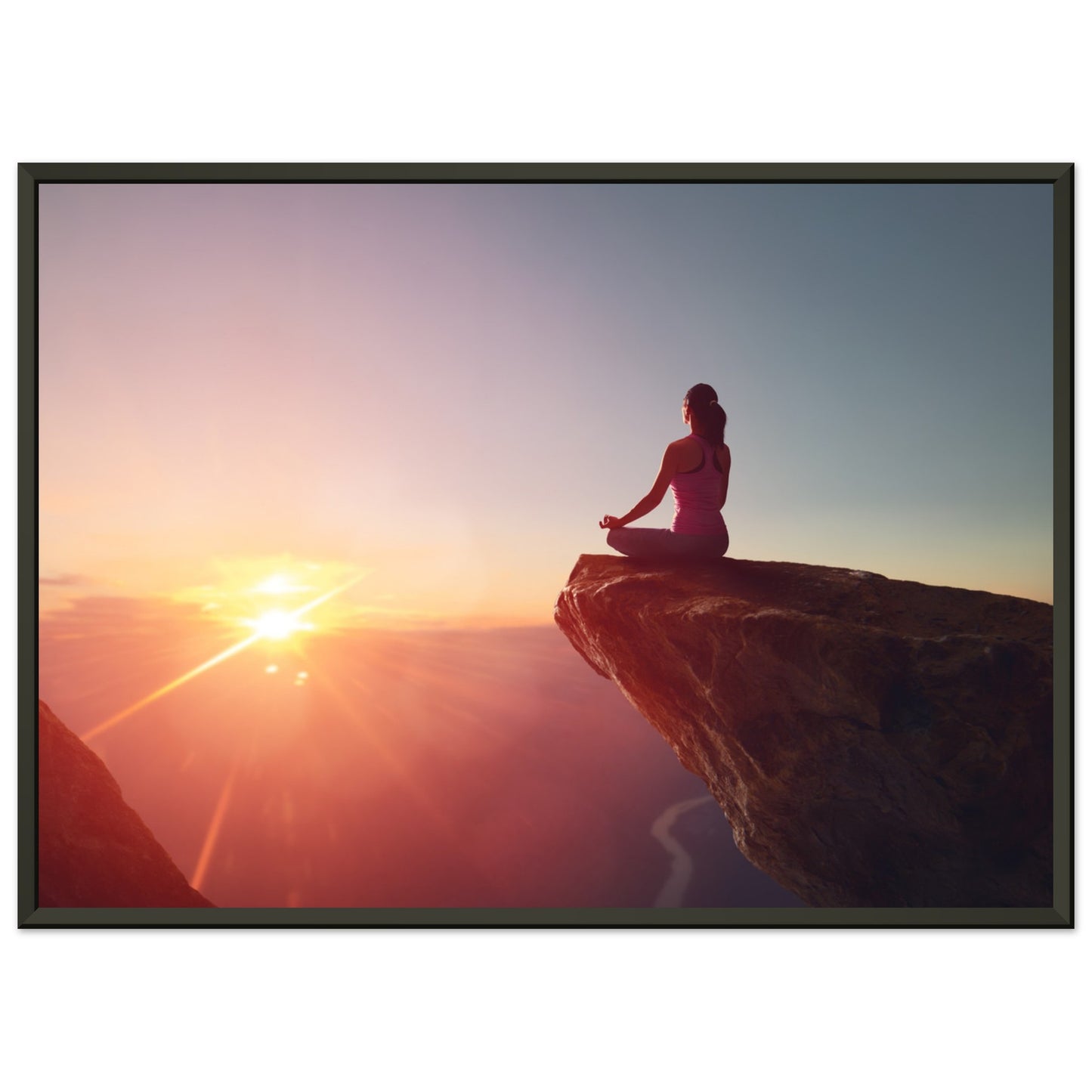 Premium Semi-Glossy Paper Metal Framed Poster