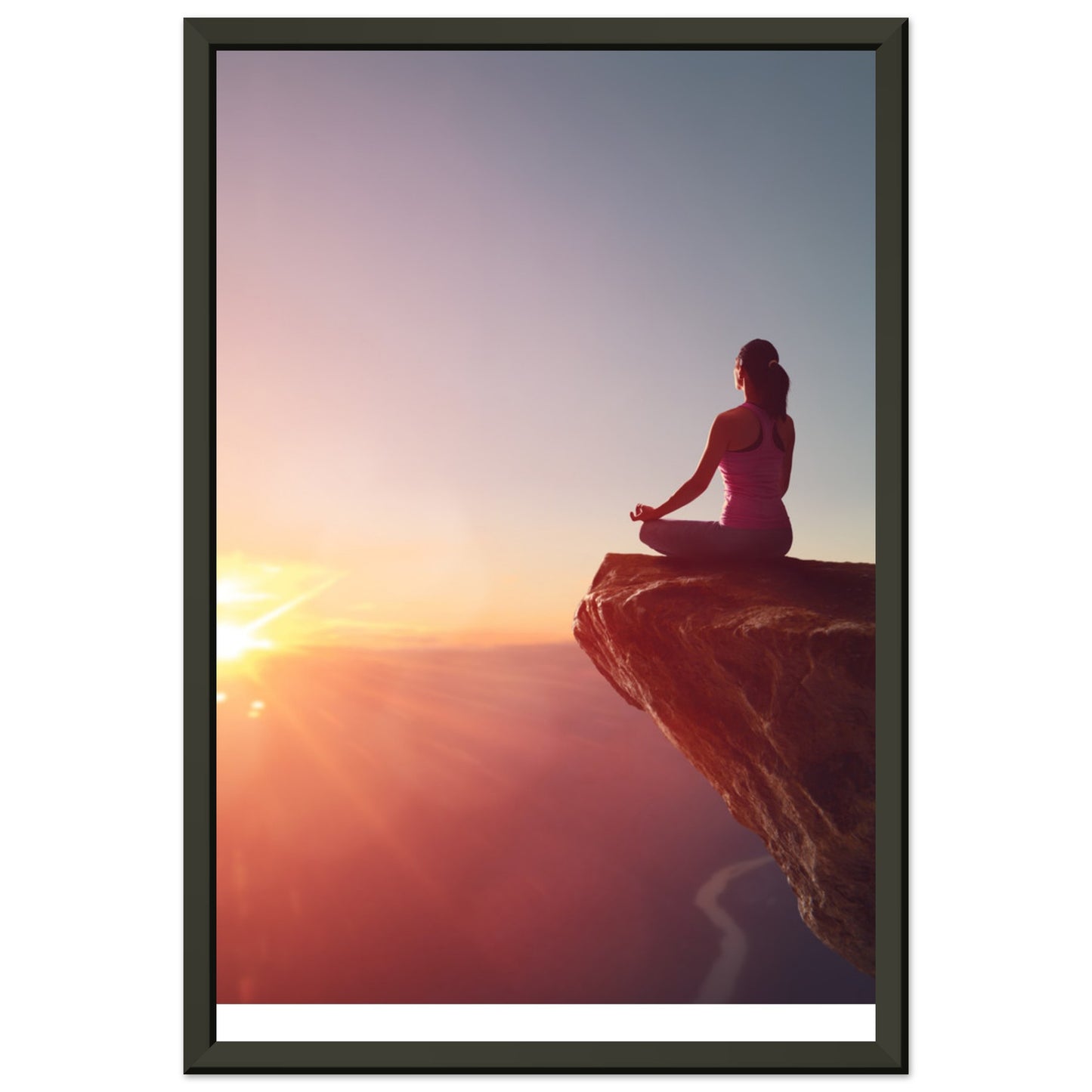 Premium Semi-Glossy Paper Metal Framed Poster