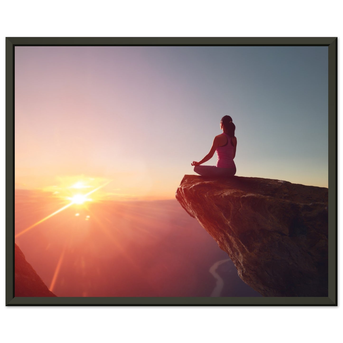 Premium Semi-Glossy Paper Metal Framed Poster