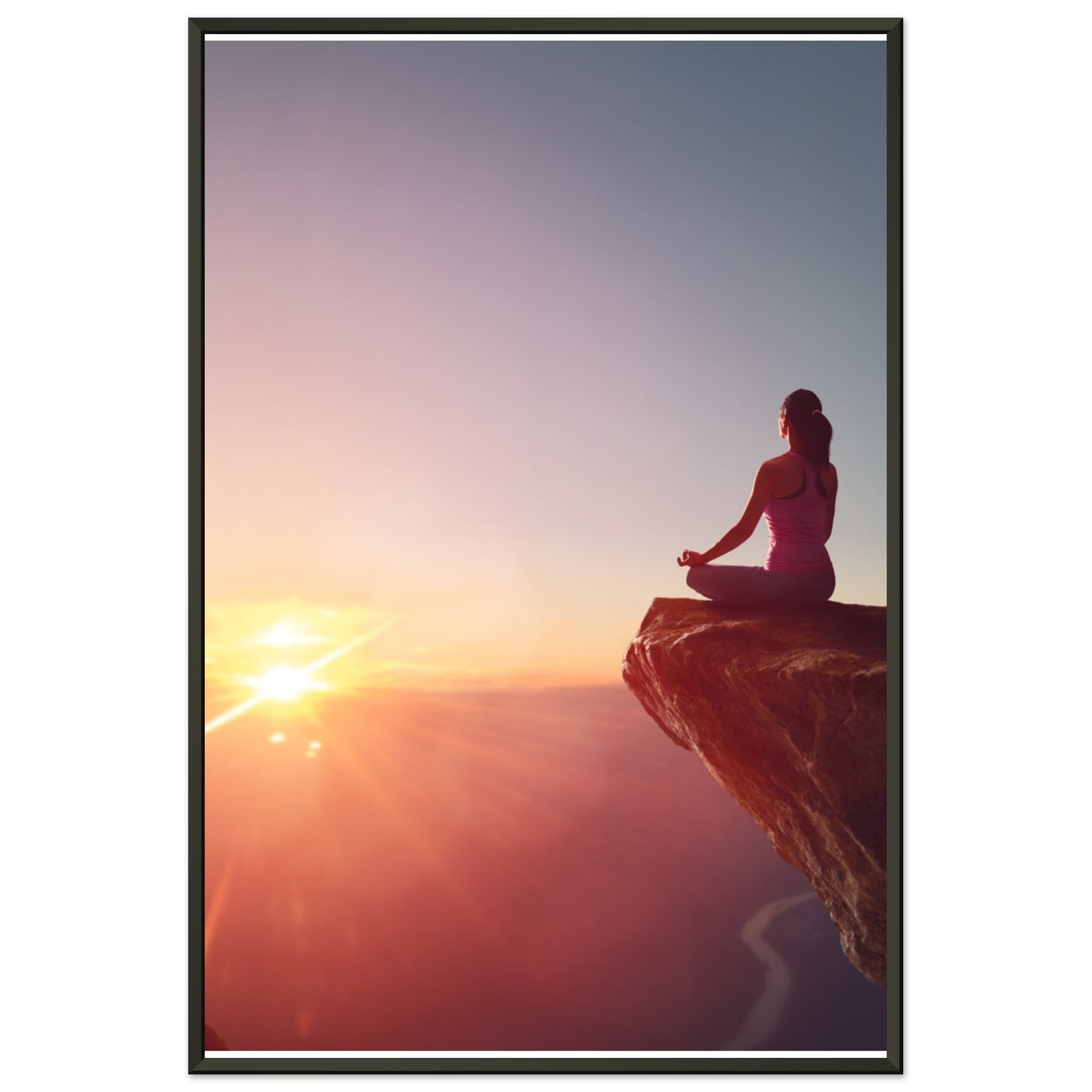 Classic Matte Paper Metal Framed Poster