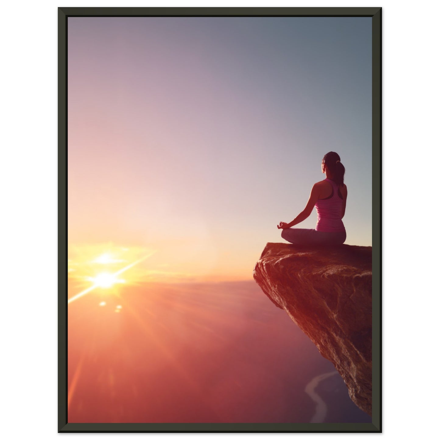 Classic Matte Paper Metal Framed Poster