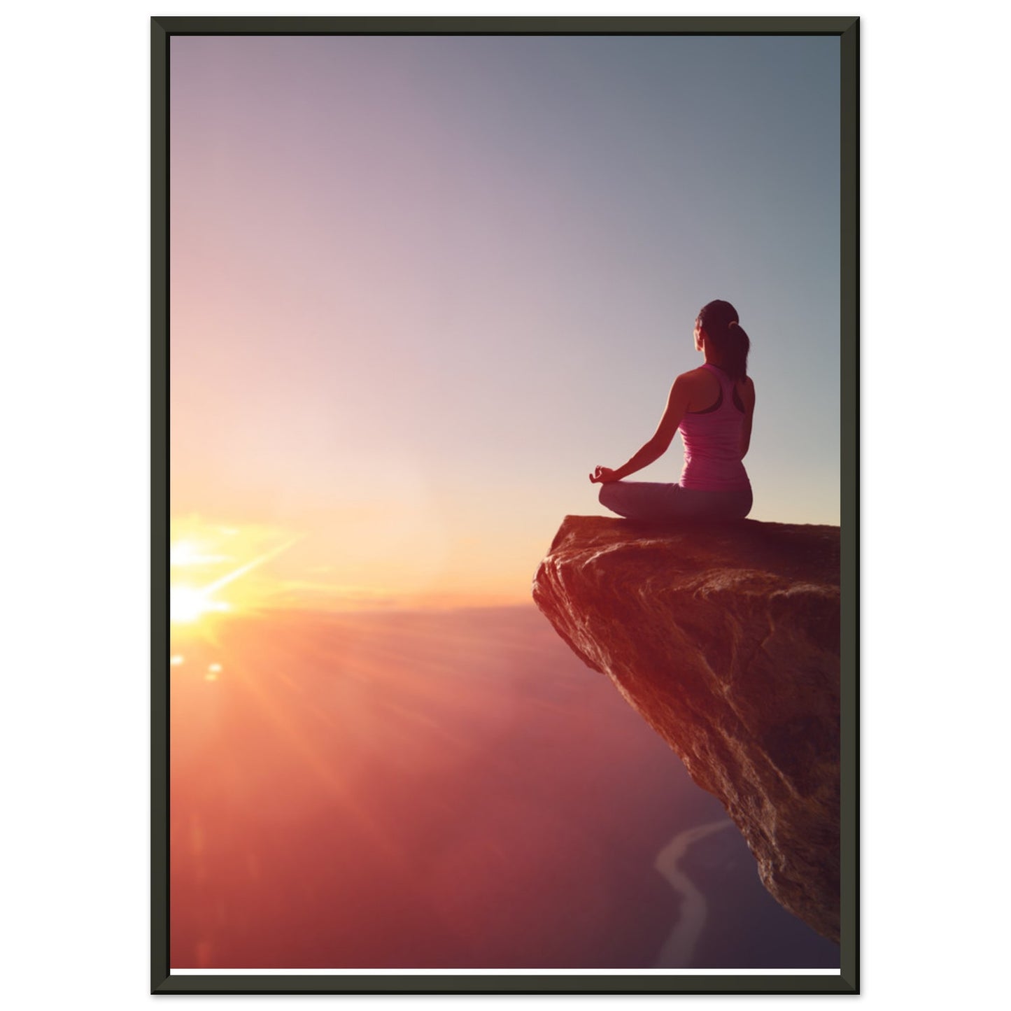 Premium Semi-Glossy Paper Metal Framed Poster