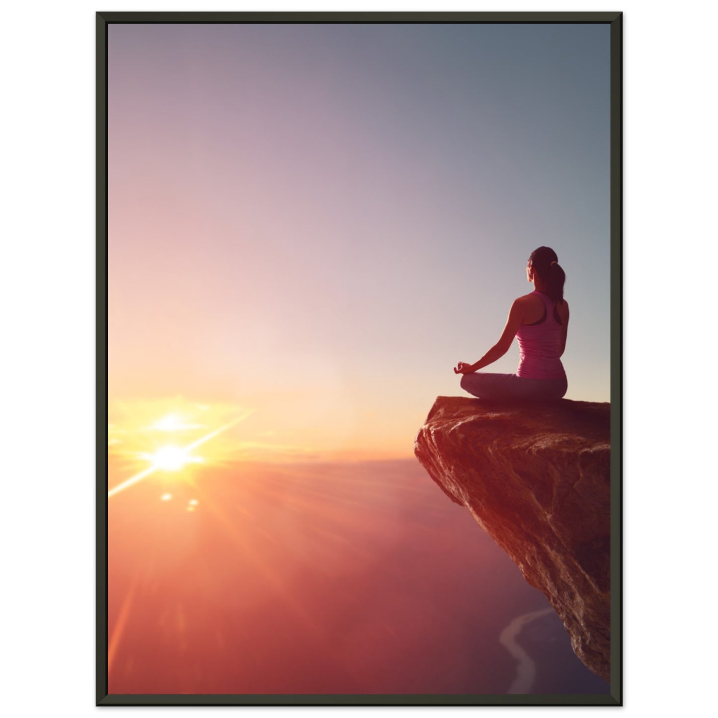 Classic Matte Paper Metal Framed Poster