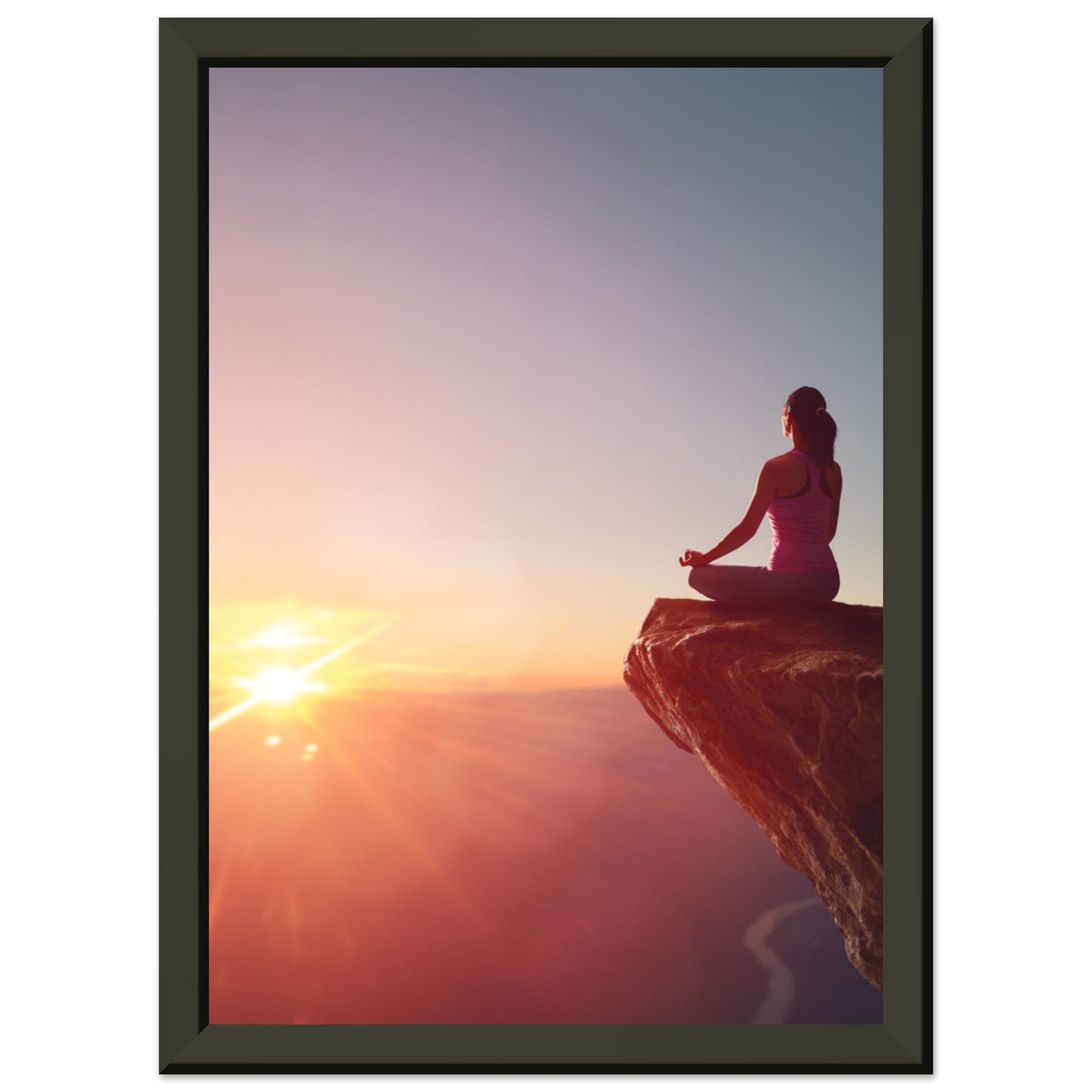 Classic Matte Paper Metal Framed Poster