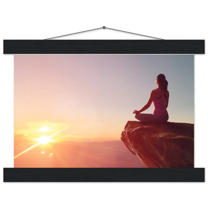 Premium Semi-Glossy Paper Poster with Hanger