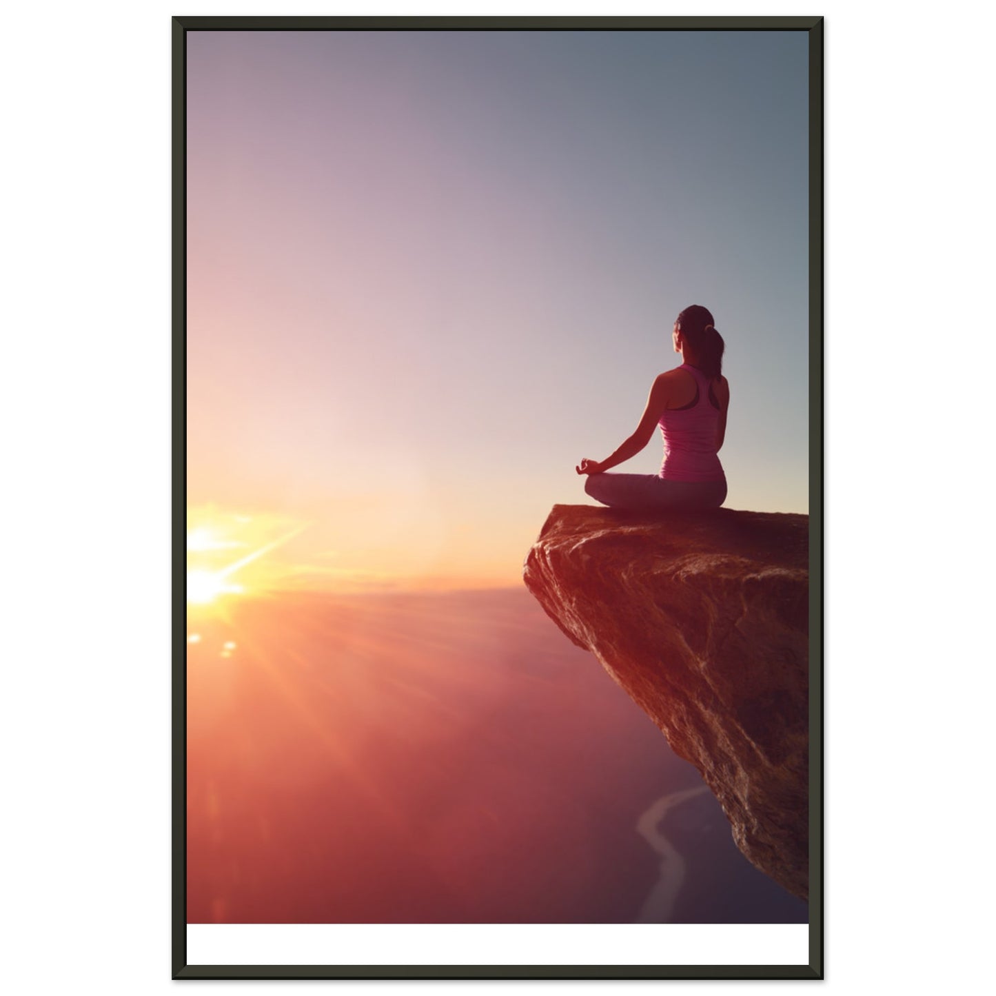 Premium Semi-Glossy Paper Metal Framed Poster