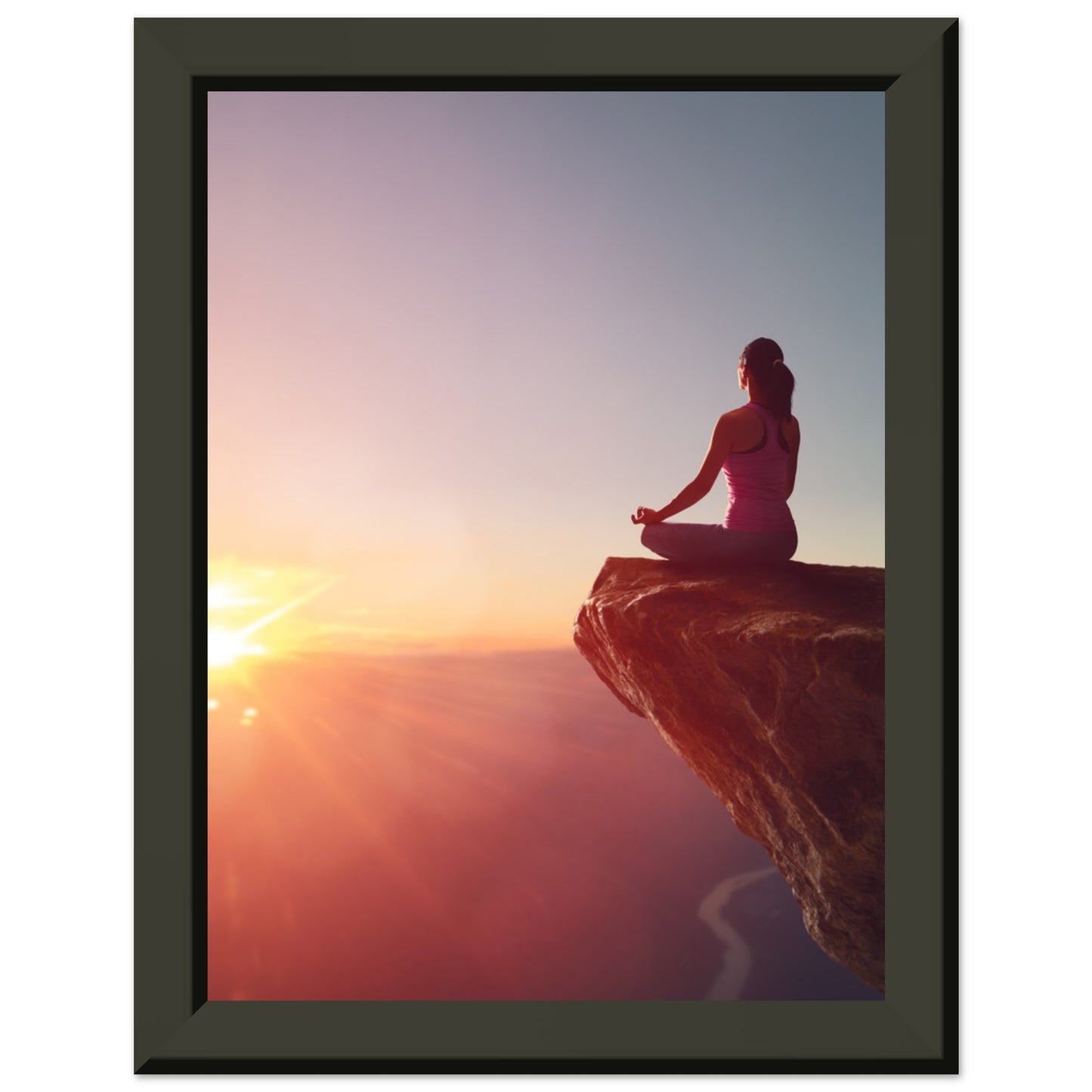 Premium Semi-Glossy Paper Metal Framed Poster