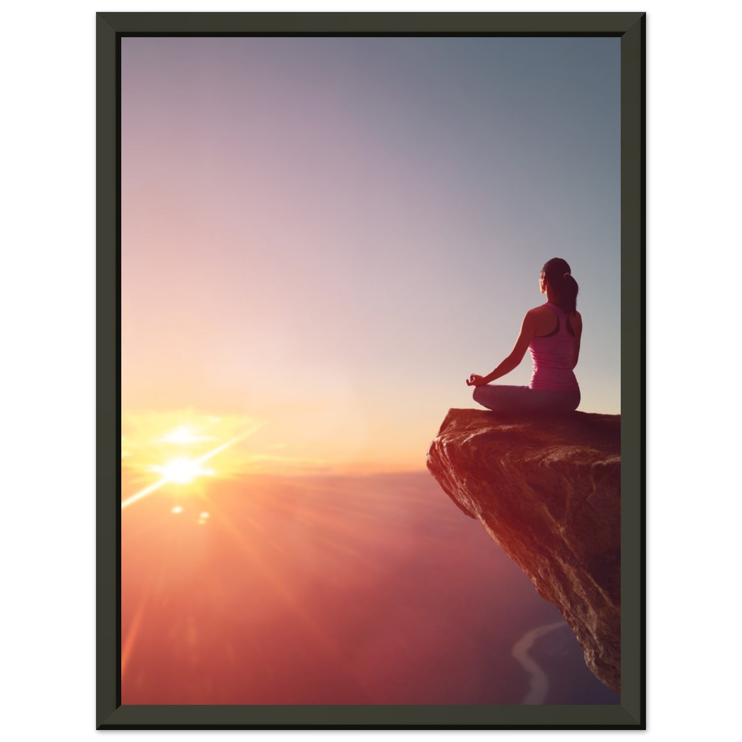 Classic Matte Paper Metal Framed Poster