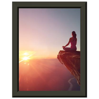 Premium Matte Paper Metal Framed Poster