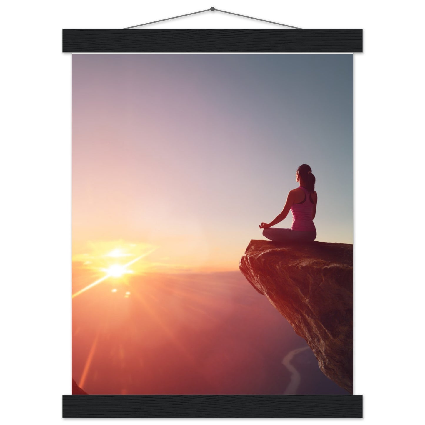 Premium Semi-Glossy Paper Poster with Hanger