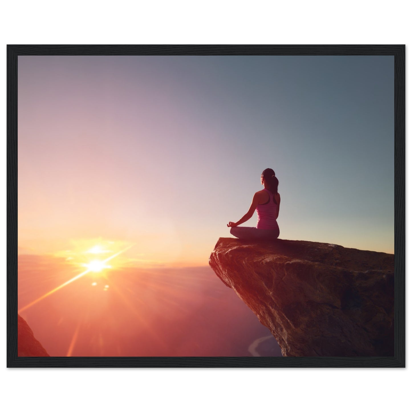 Premium Matte Paper Wooden Framed Poster