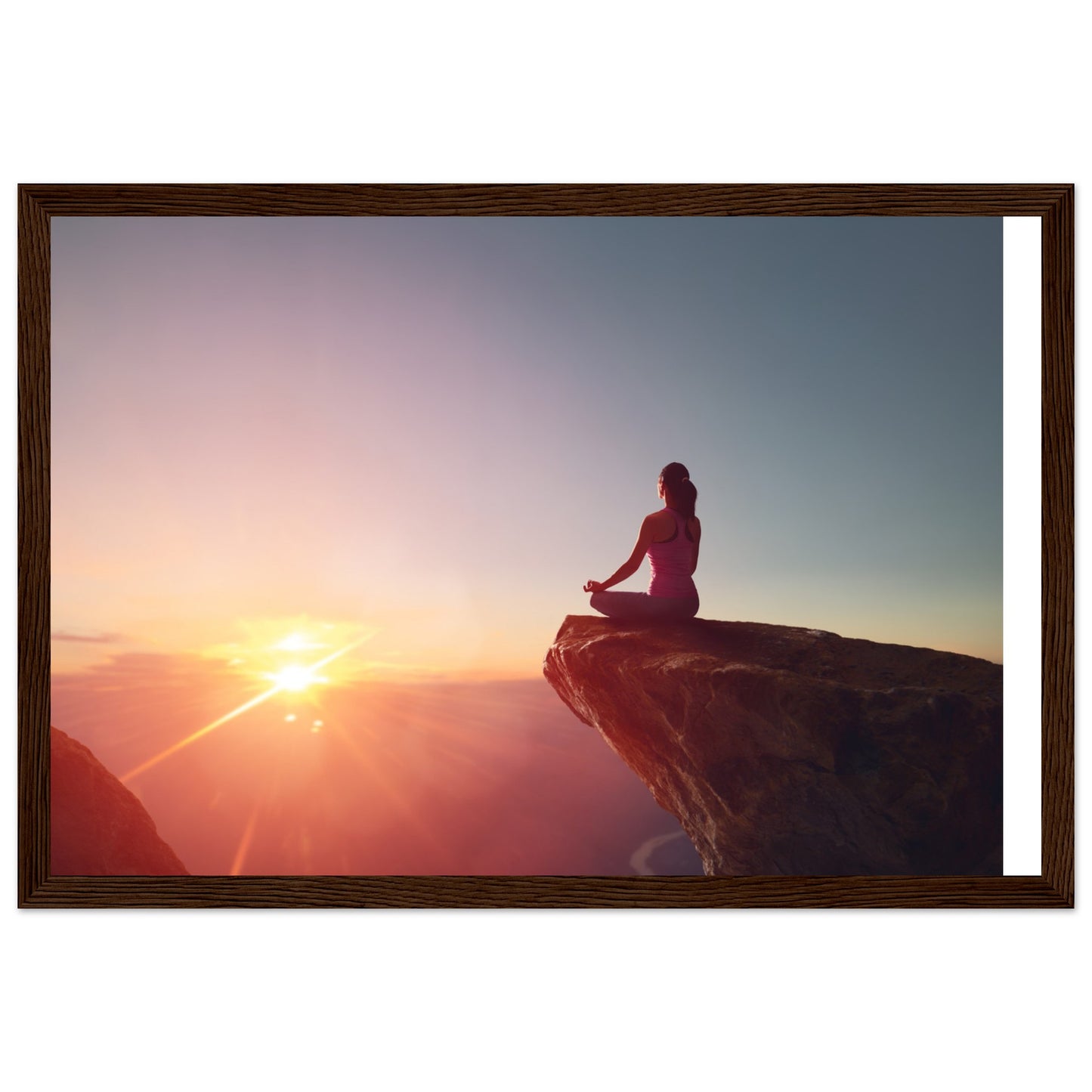 Premium Matte Paper Wooden Framed Poster