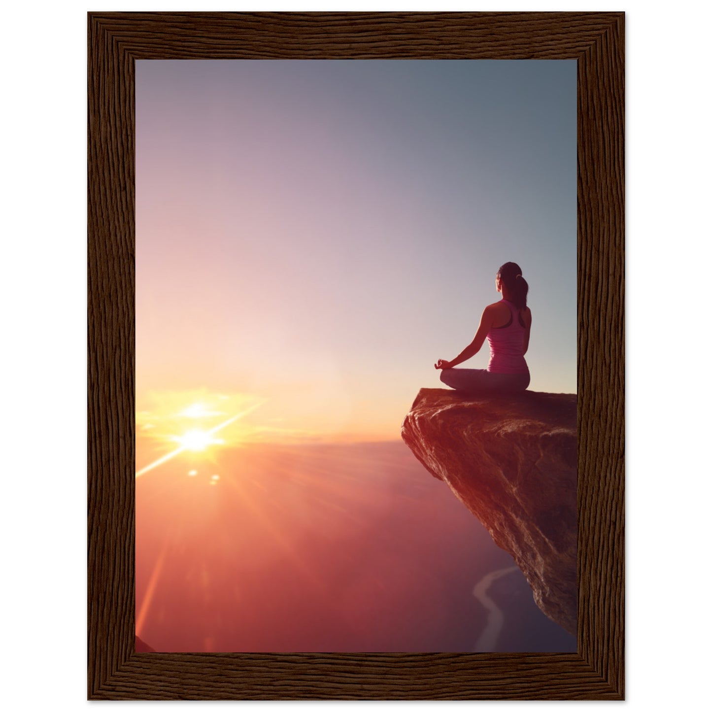 Classic Matte Paper Wooden Framed Poster