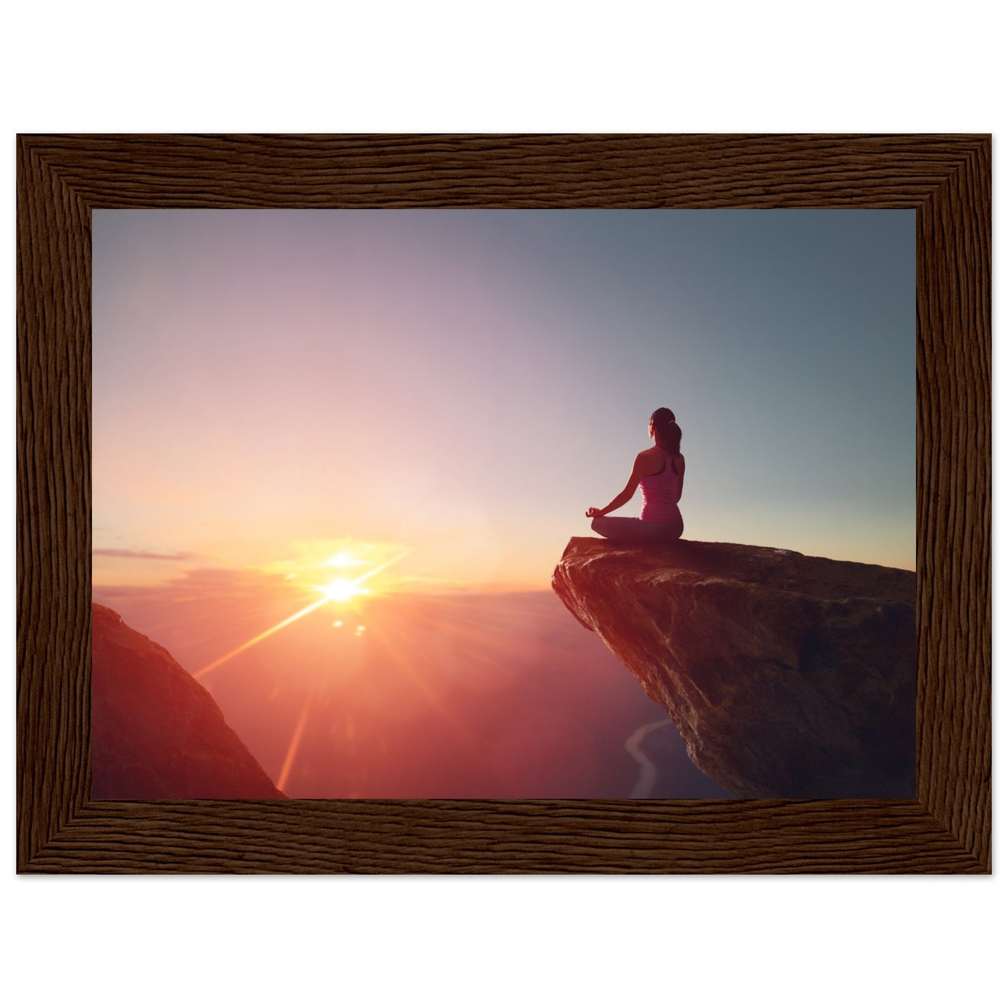 Classic Matte Paper Wooden Framed Poster