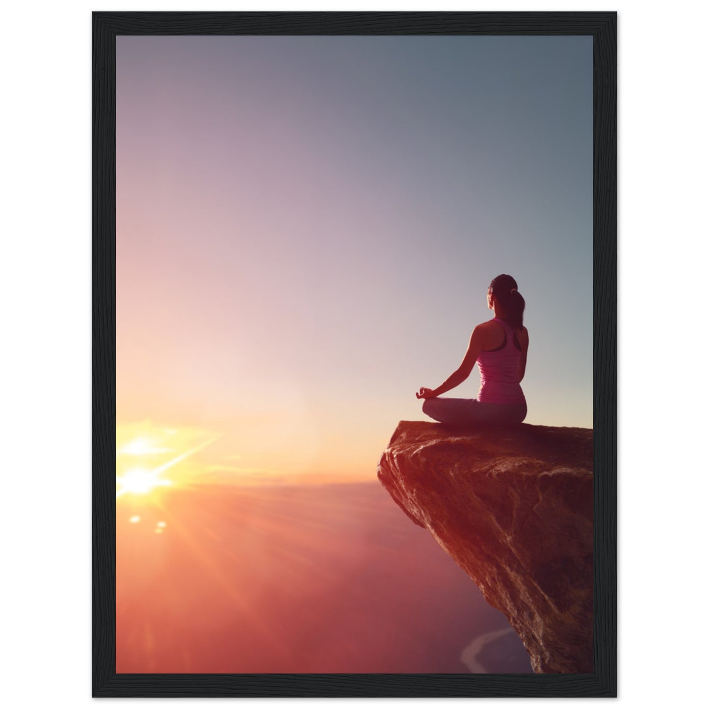 Premium Matte Paper Wooden Framed Poster