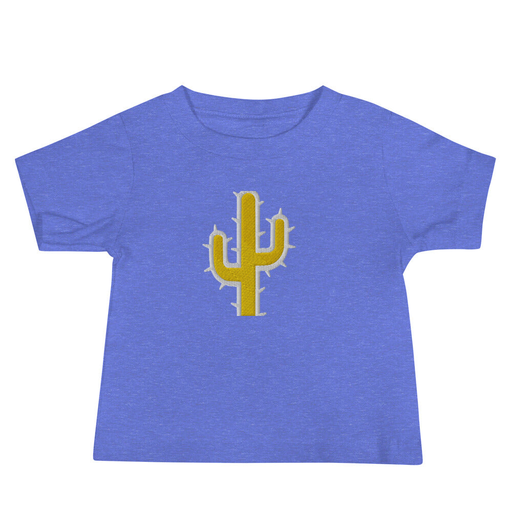 Baby Jersey Short Sleeve Tee - Embroidery Front Center