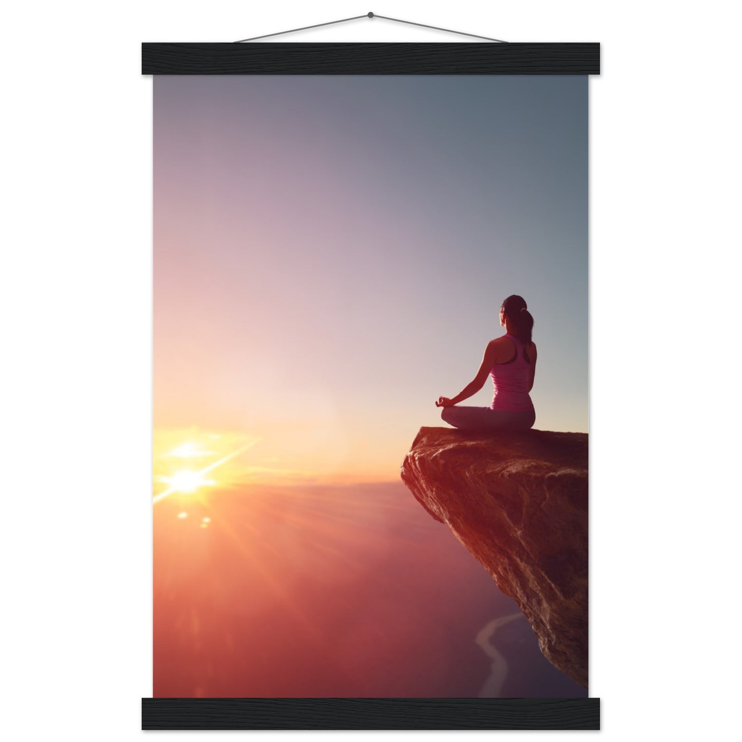 Premium Semi-Glossy Paper Poster with Hanger