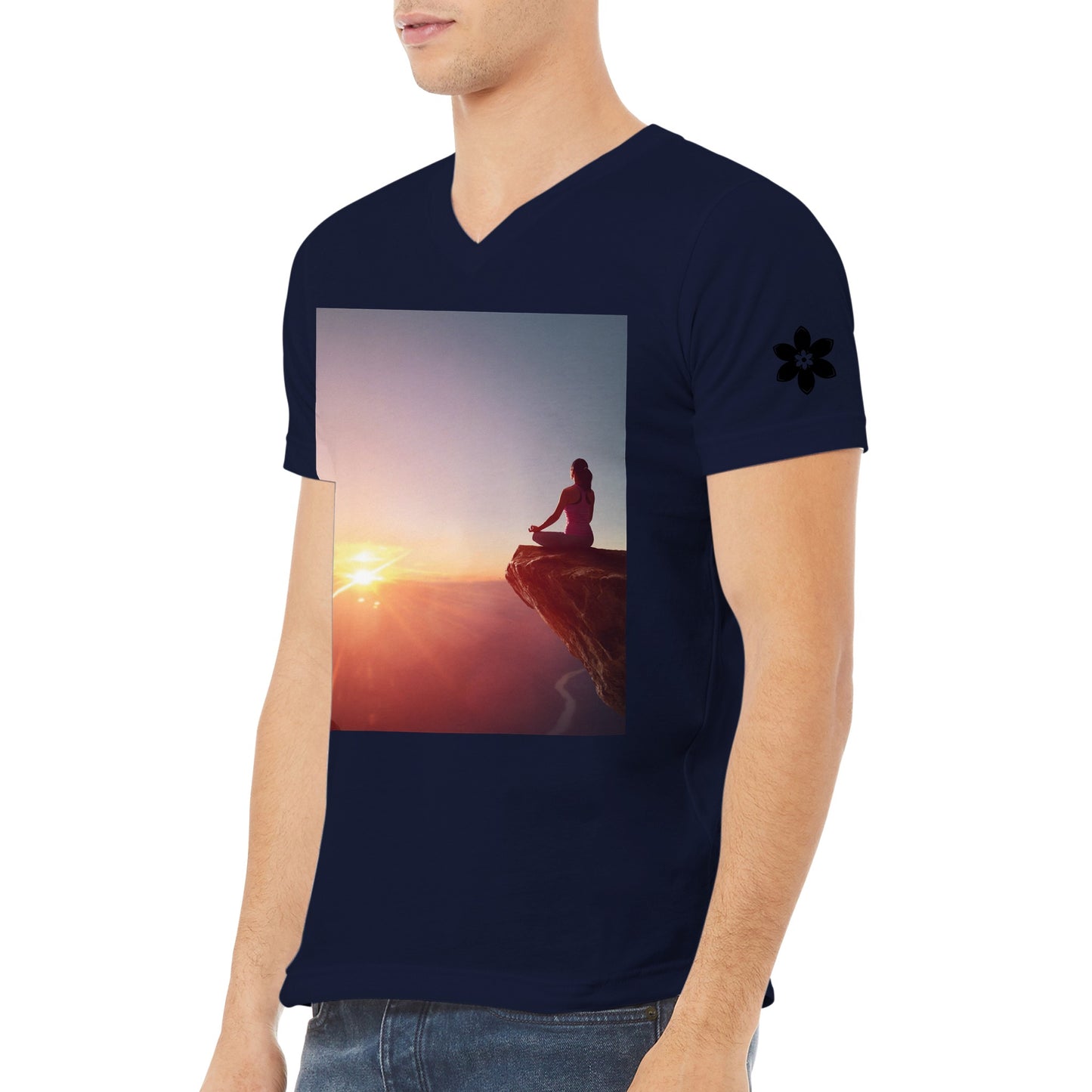 Premium Unisex V-Neck T-shirt