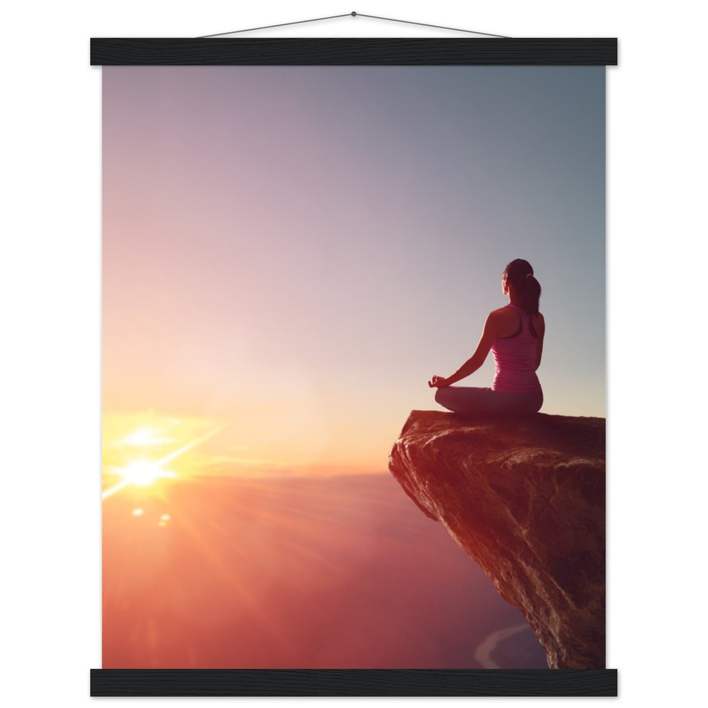 Premium Semi-Glossy Paper Poster with Hanger