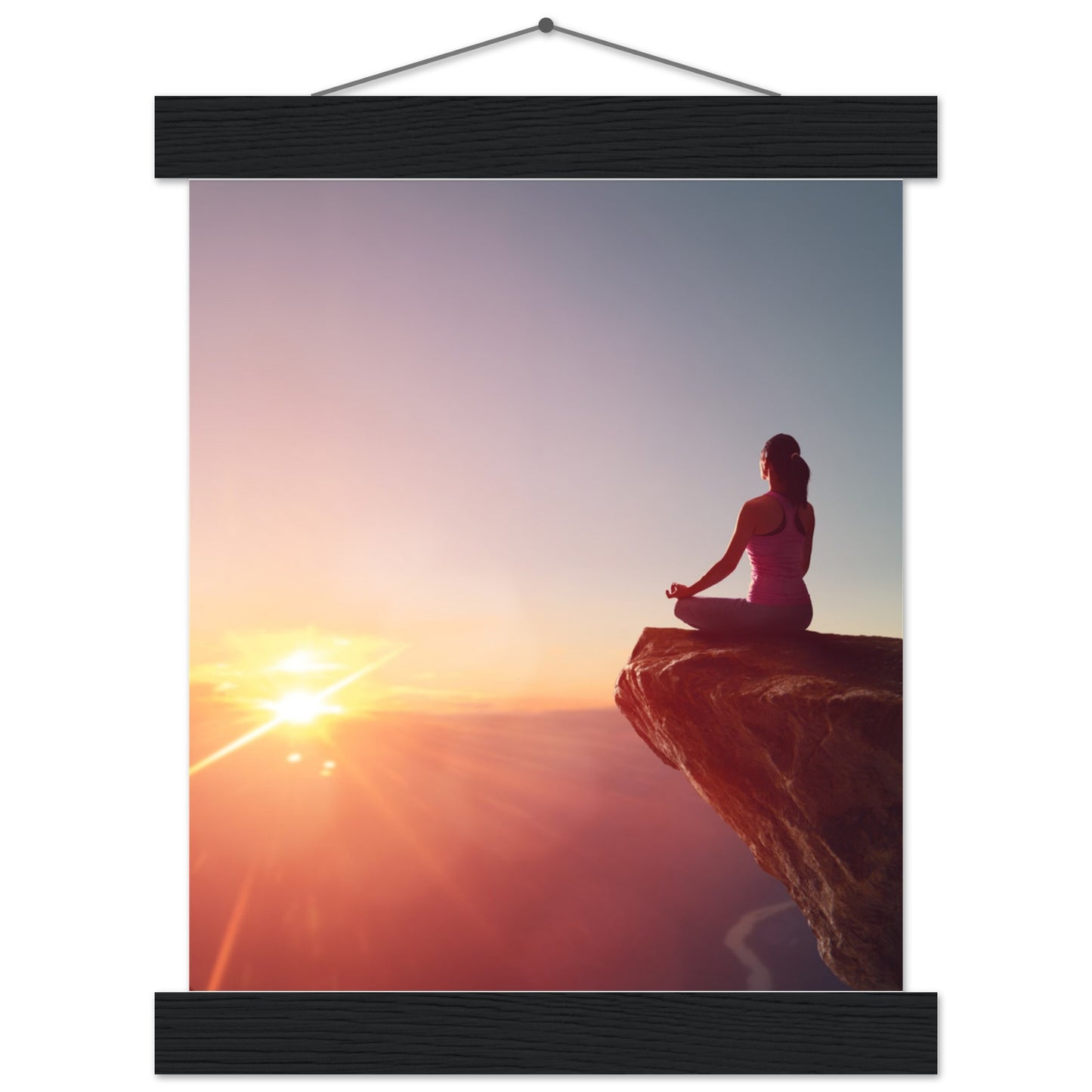 Premium Semi-Glossy Paper Poster with Hanger