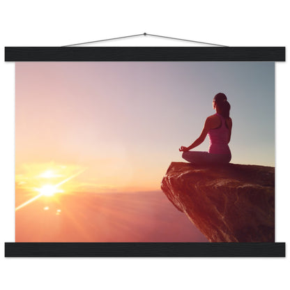 Premium Semi-Glossy Paper Poster with Hanger