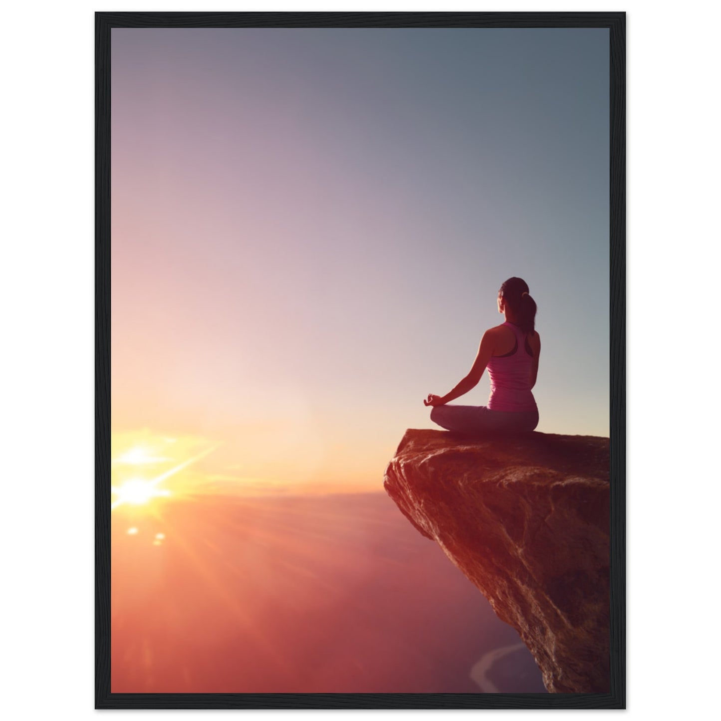 Premium Matte Paper Wooden Framed Poster