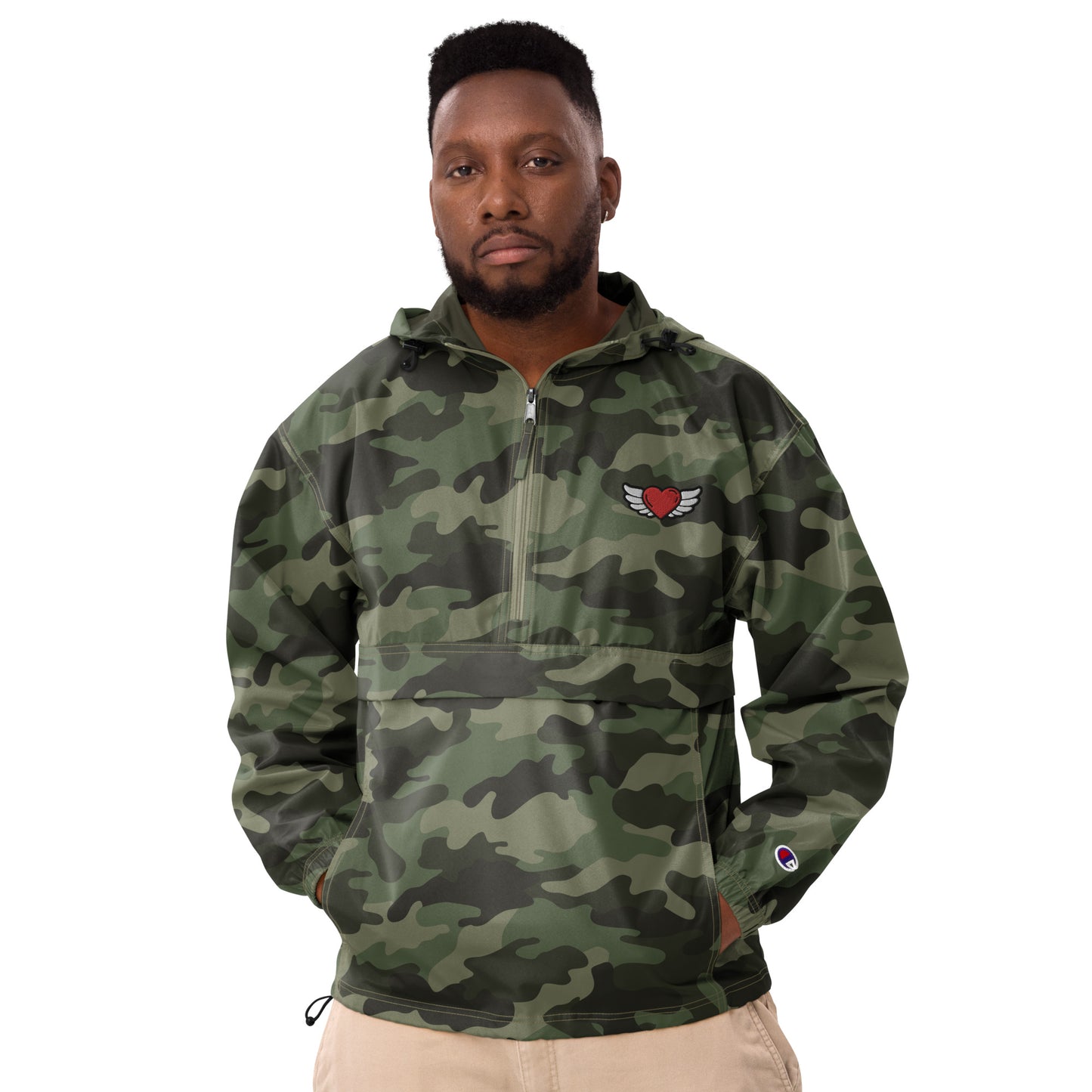 Champion Packable Jacket Embroidery