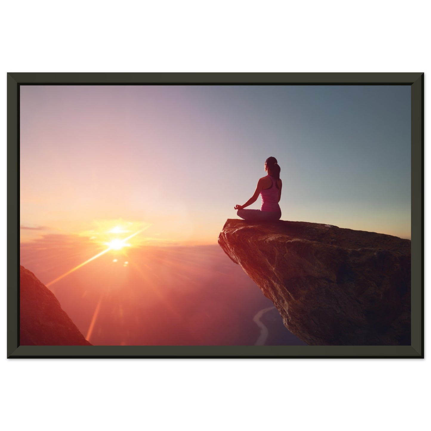 Premium Semi-Glossy Paper Metal Framed Poster