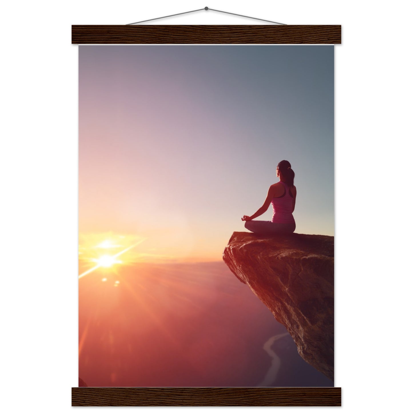 Premium Semi-Glossy Paper Poster with Hanger