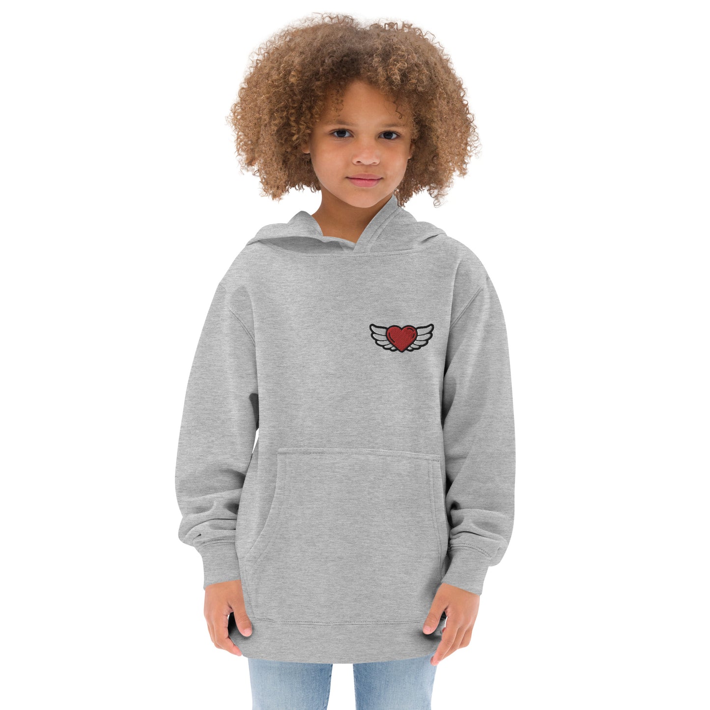 Kids fleece hoodie Embroidery