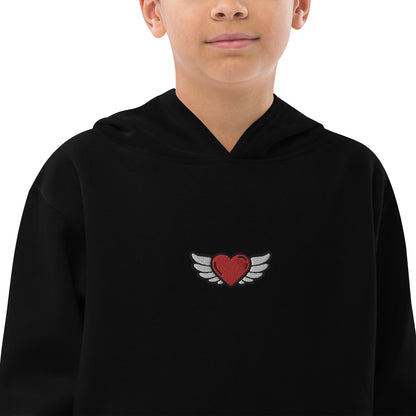 Kids fleece hoodie Embroidery