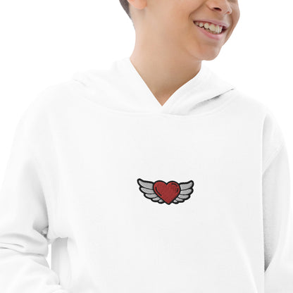 Kids fleece hoodie Embroidery