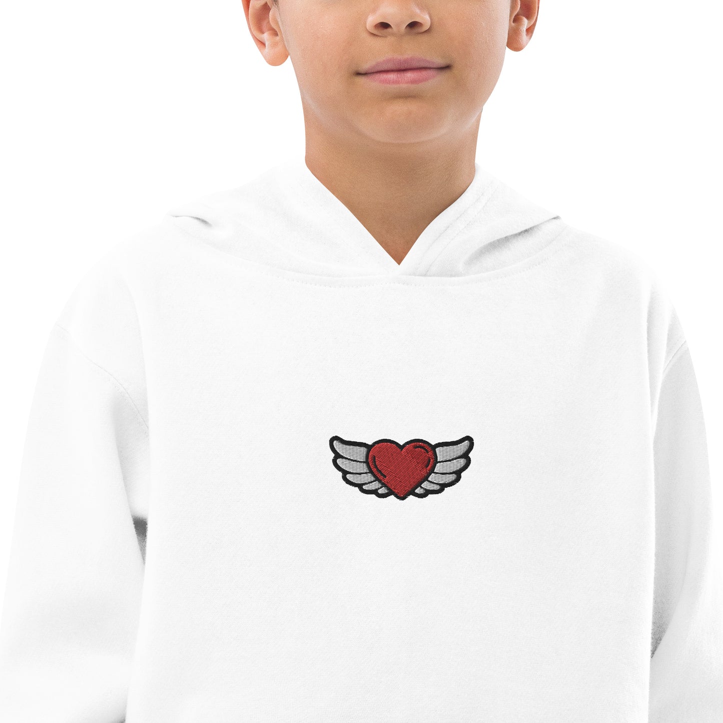 Kids fleece hoodie Embroidery