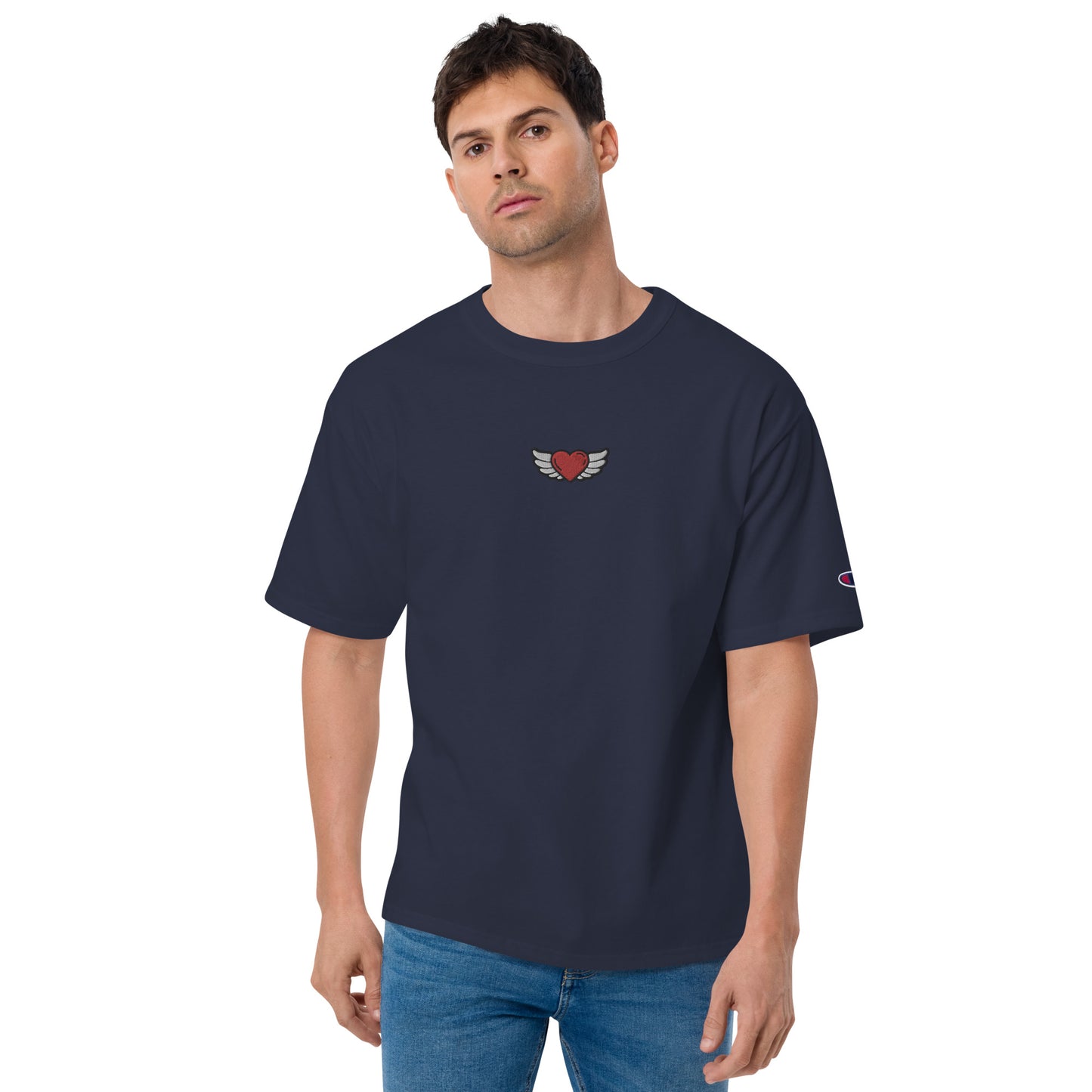 Men's Champion T-Shirt Embroidery