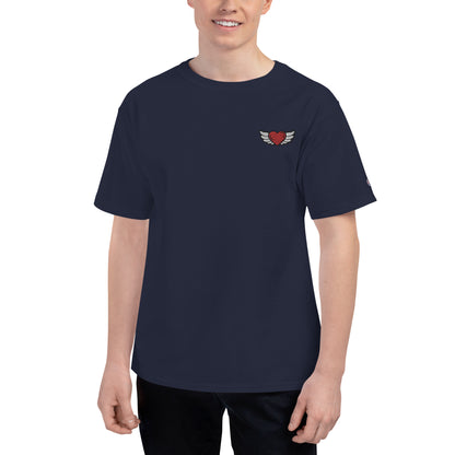 Men's Champion T-Shirt Embroidery