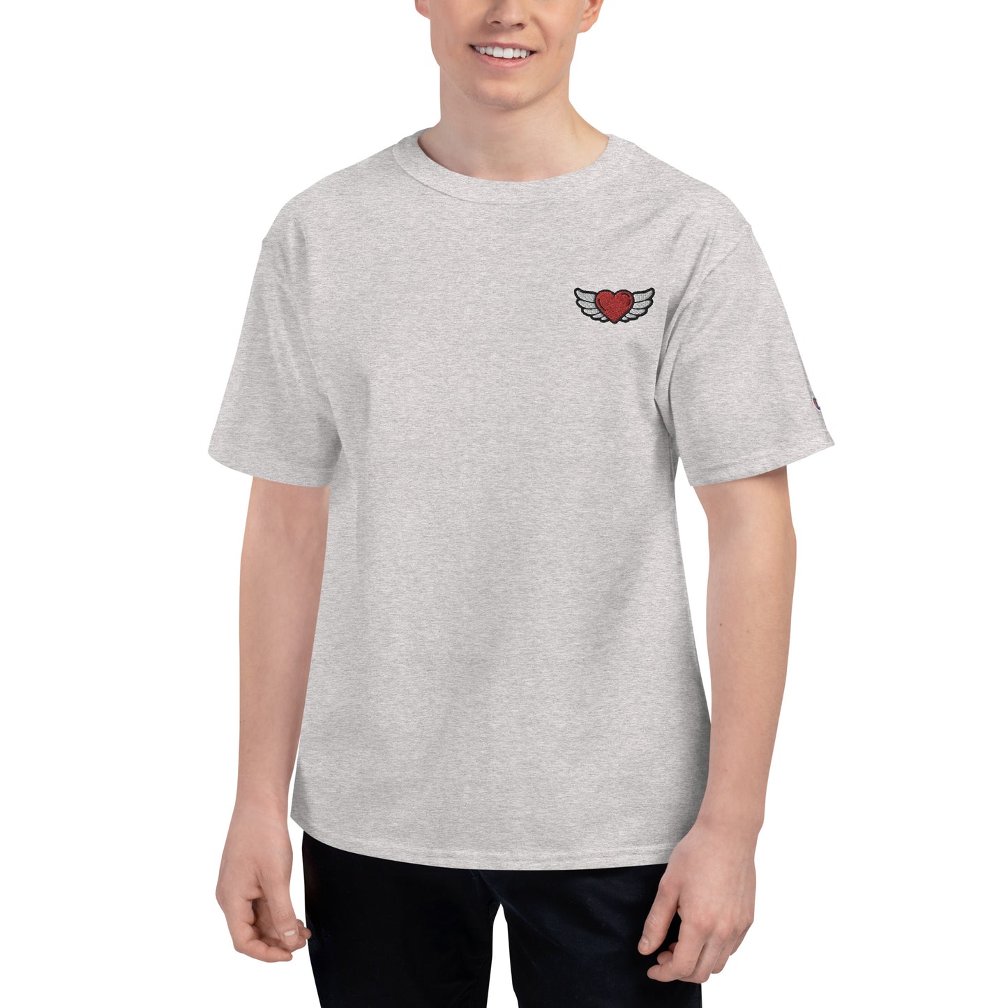 Men's Champion T-Shirt Embroidery