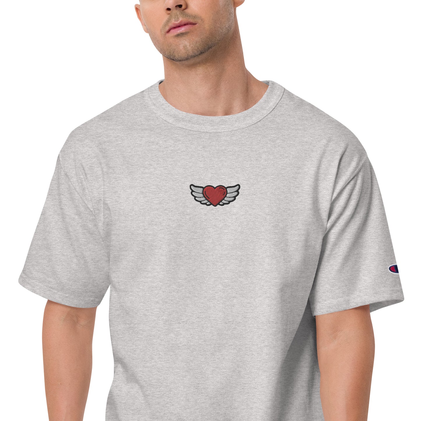 Men's Champion T-Shirt Embroidery