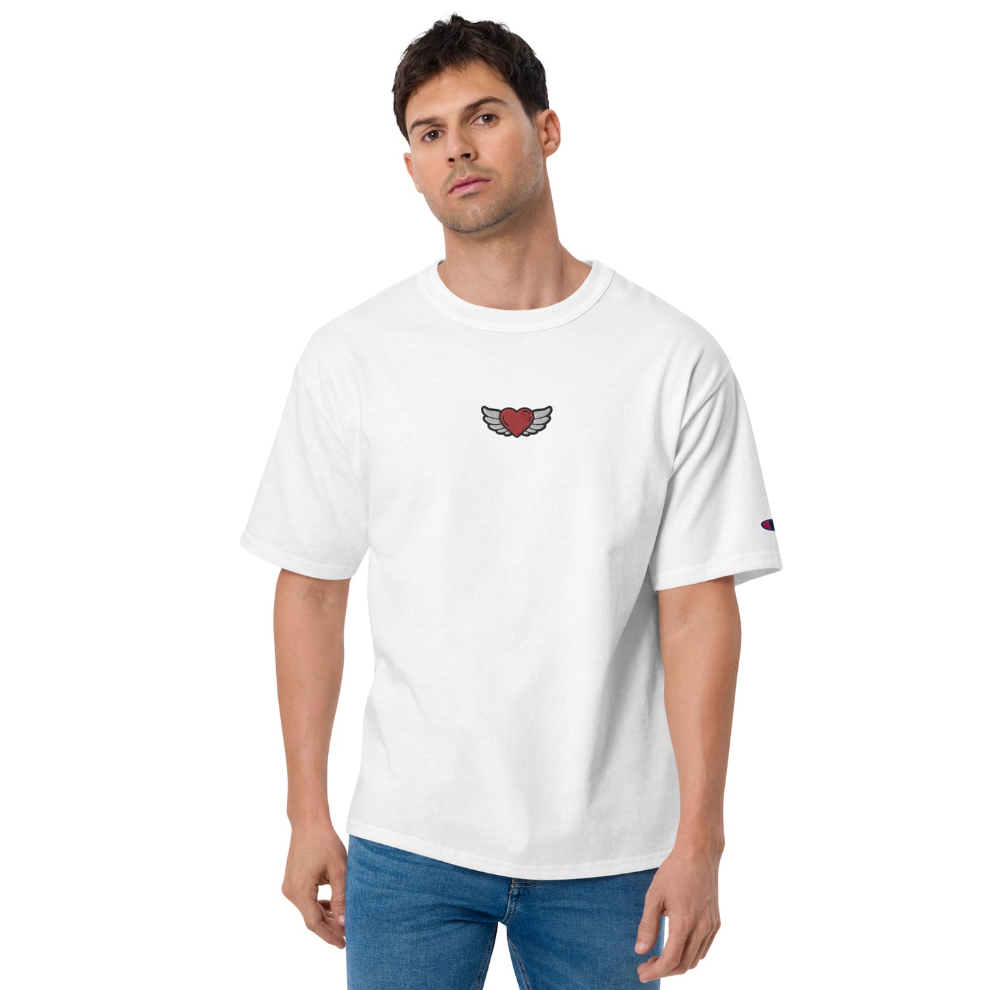 Men's Champion T-Shirt Embroidery