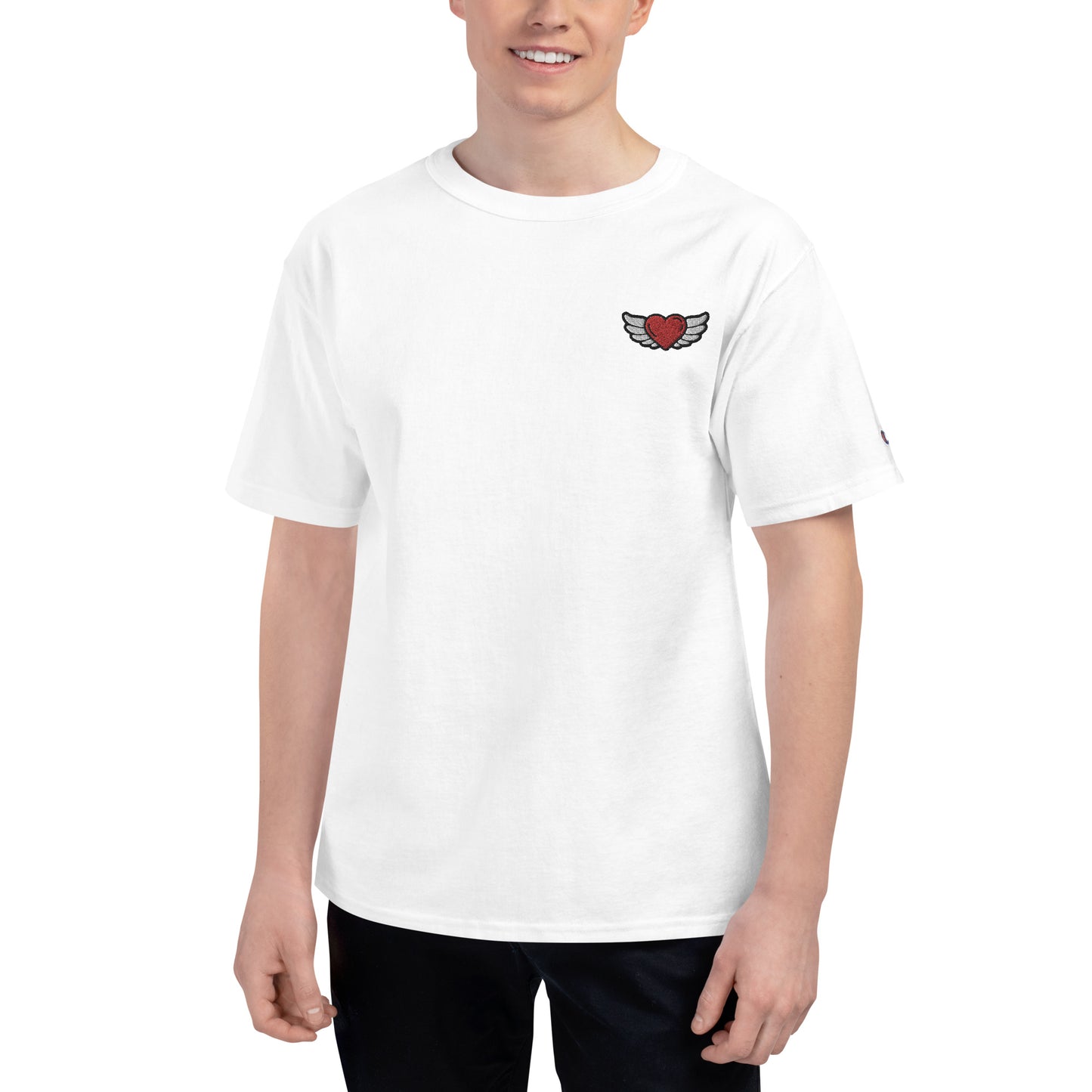 Men's Champion T-Shirt Embroidery