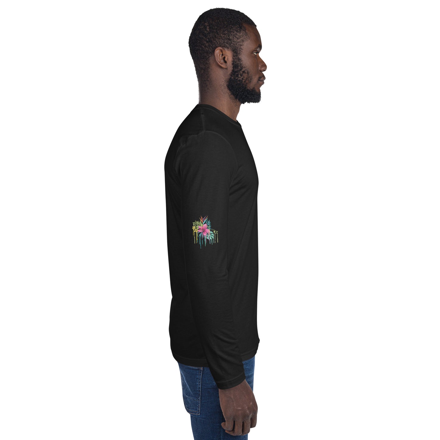 Long Sleeve Fitted Crew